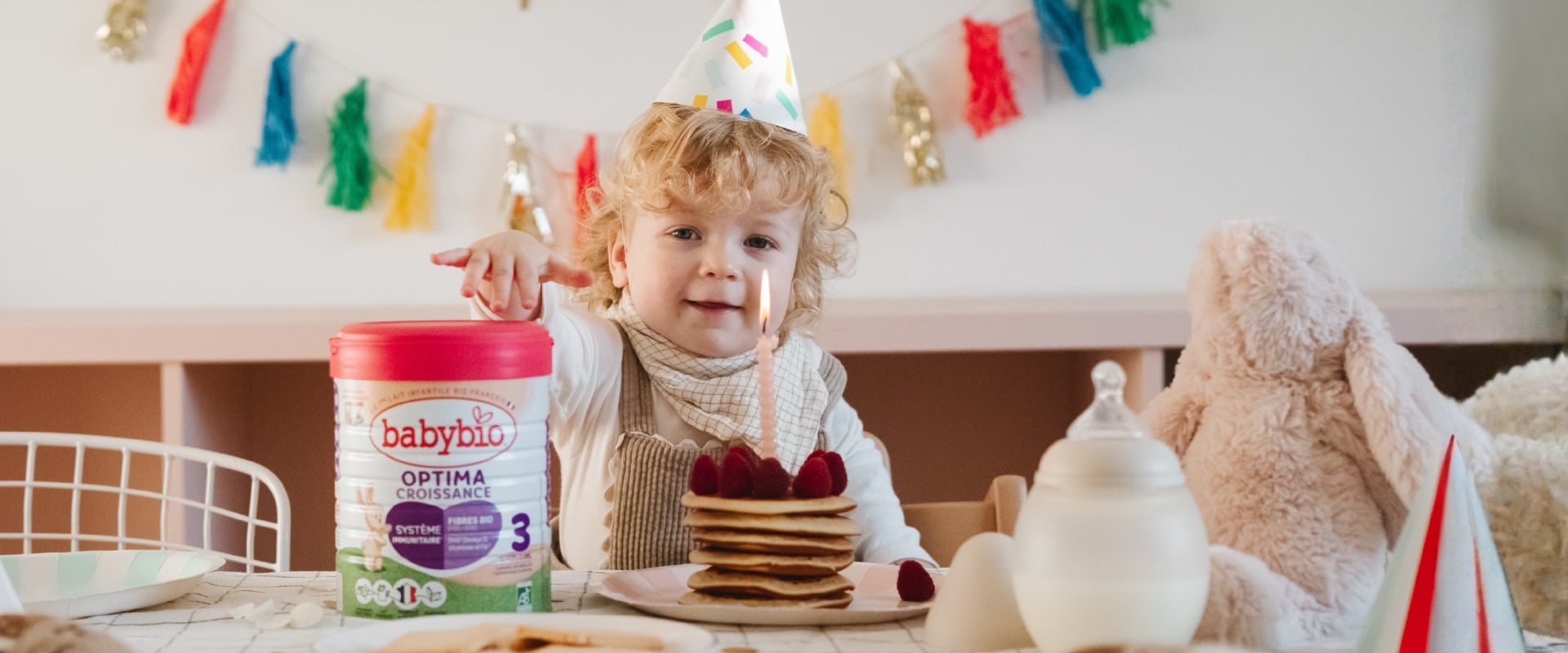 30 ans de lait [bio] et [français] pour vos bébés